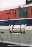 SRN4 Swift (GH-2004) being taken to the Hovercraft Museum